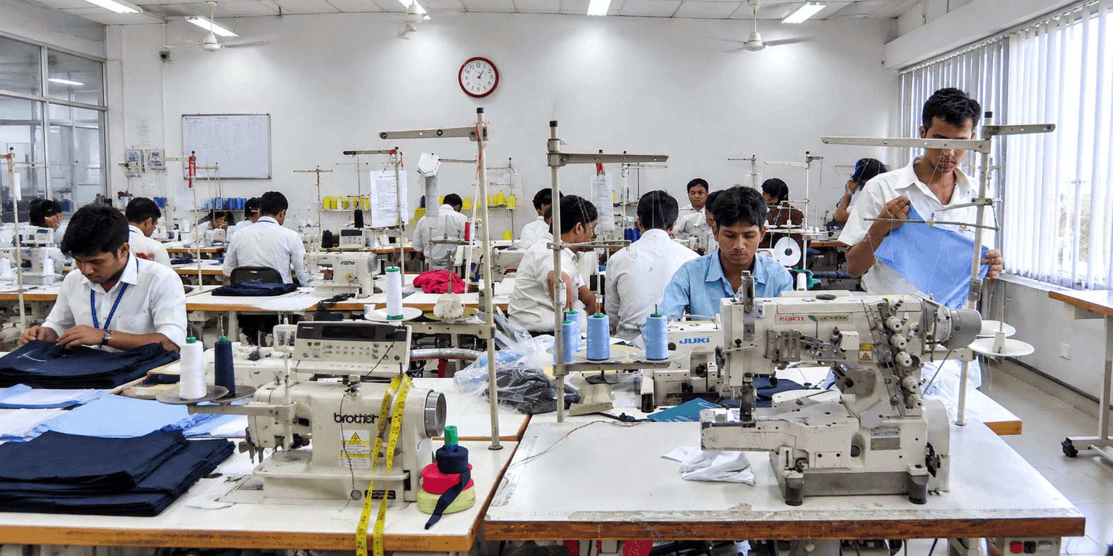 Garment sample development at IHG